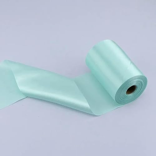 Satinband, breit, 8 cm/10 cm/15 cm, 25 Meter lang, für Hochzeits-/Festivalszenen, Deckenstuhlgurt, Hochzeits-/Auto-/Party-Dekorationsband, 25 grün, 15 cm x 25 Meter Satinband, breit, 8 cm/10 cm/15 cm, 25 Meter lang, für Hochzeits-/Festivalszenen, Deckenstuhlgurt, Hochzeits-/Auto-/Party-Dekorationsband, 25 grün, 15 cm x 25 Meter von AYHTUD