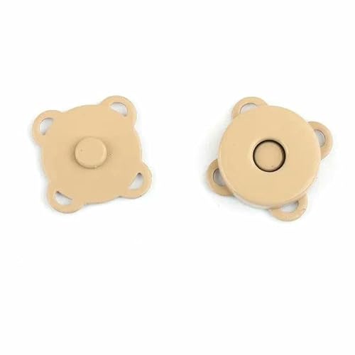 Stück 10/14/18 mm Magnetverschluss für Geldbörse, Handtasche, Metallknopf, DIY-Geldbörse, Basteltaschen, Teile, Zubehör, Farbauswahl, Khaki, 14,0 mm Stück 10/14/18 mm Magnetverschluss für Geldbörse, Handtasche, Metallknopf, DIY-Geldbörse, Basteltaschen, Teile, Zubehör, Farbauswahl, Khaki, 14,0 mm von AYHTUD