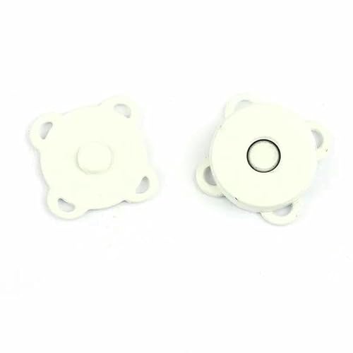Stück 10/14/18 mm Magnetverschluss für Geldbörse, Handtasche, Metallknopf, DIY-Geldbörse, Basteltaschen, Teile, Zubehör, Farbauswahl, weiß, 10 mm Stück 10/14/18 mm Magnetverschluss für Geldbörse, Handtasche, Metallknopf, DIY-Geldbörse, Basteltaschen, Teile, Zubehör, Farbauswahl, weiß, 10 mm von AYHTUD