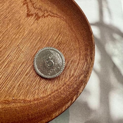 Stück - Luxus-Markendesign, Gold, Schwarz, Weiß, 5, fünf Zahlen, runde Metallknöpfe für Kleidung, DIY, Nähzubehör, Dekorknöpfe, Antiksilber, 20 mm Stück - Luxus-Markendesign, Gold, Schwarz, Weiß, 5, fünf Zahlen, runde Metallknöpfe für Kleidung, DIY, Nähzubehör, Dekorknöpfe, Antiksilber, 20 mm von AYHTUD
