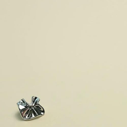 Stück schöne goldfarbene Knöpfe, kreative gedrehte Lotusblattform, Metallknöpfe, Kleidungszubehör, Silber, 20 mm Stück schöne goldfarbene Knöpfe, kreative gedrehte Lotusblattform, Metallknöpfe, Kleidungszubehör, Silber, 20 mm von AYHTUD