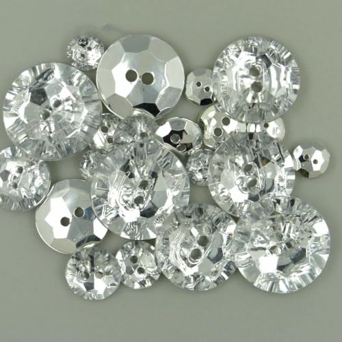 Taste 30 teile/los snap runde shiny acryl kleidungsstück tuch nähen taste zubehör scrapbooking DIY-28MM von AYHTUD