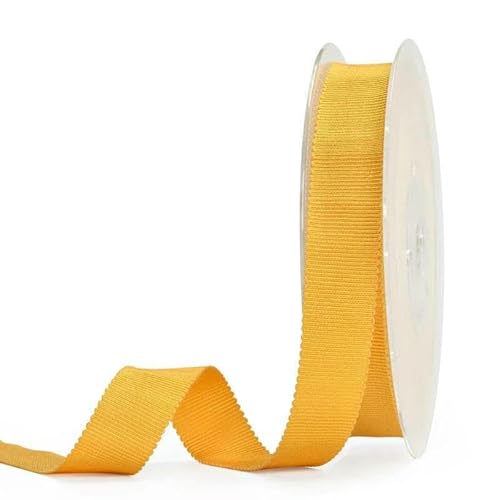 Viskoseband, 100 Yards/Rolle, 6, 9, 13, 16, 19, 25, 38 mm, für handgefertigte DIY-Dekoration, Hochzeitsmodebänder, Gelbgold 660–9 mm Viskoseband, 100 Yards/Rolle, 6, 9, 13, 16, 19, 25, 38 mm, für handgefertigte DIY-Dekoration, Hochzeitsmodebänder, Gelbgold 660–9 mm von AYHTUD