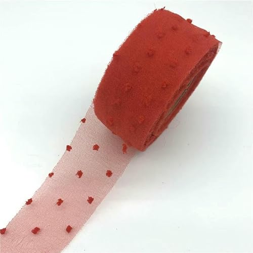 Yards/Lot 40 mm Samtpunkte Organzaband Spitzenrand DIY Spitzenband Dekoration für Kleidungsstück Nähstoff-04 Yards/Lot 40 mm Samtpunkte Organzaband Spitzenrand DIY Spitzenband Dekoration für Kleidungsstück Nähstoff-04 von AYHTUD