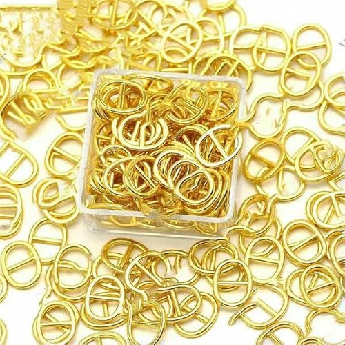 mm, 20 Stück, Mini-Gürtelschnalle aus Metall, oval, Miniaturknopf für Puppen, Kleidung, Schuhe, Vintage-Nähzubehör, handgefertigt, 20 Stück – 6 mm, Gold mm, 20 Stück, Mini-Gürtelschnalle aus Metall, oval, Miniaturknopf für Puppen, Kleidung, Schuhe, Vintage-Nähzubehör, handgefertigt, 20 Stück – 6 mm, Gold von AYHTUD