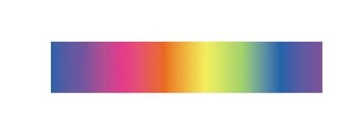 mm – 50 mm, Regenbogen-Farbverlauf, doppelseitig bedrucktes Satinband für Verpackungen, DIY-Dekorationsband, Kinderhaarschleifen, 100 Yards-13882-16 mm von AYHTUD