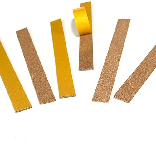 8 Stück Kork Selbstklebende Kork Streifen zum Anpassen der Größe Ihres Huts, 10 Stück, 200 x 20 x 2 mm, ideale Lösung, um die Größe Ihres Hutes zu reduzieren von AYHYHLJZJ