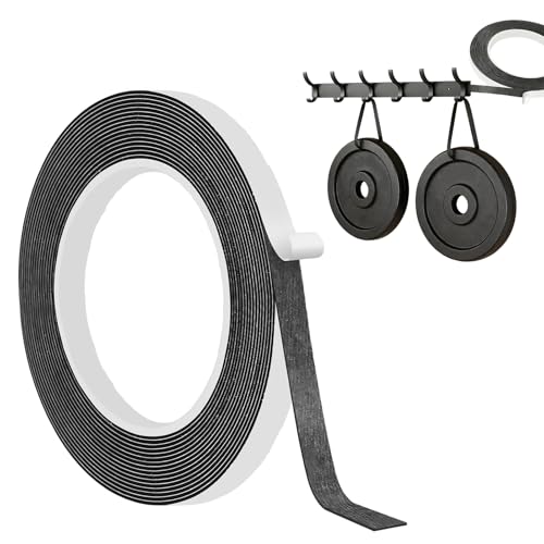 Doppelseitiges Klebeband, extra stark, 10 mm x 5 m, wasserdicht und beständig gegen hohe Temperaturen, doppelseitiges Klebeband aus Acrylschaum, für LED-Streifen, Auto von AYHYHLJZJ