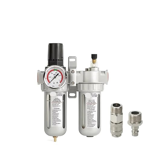 AYJYZHIAG SFC200 1/4" SFC400 1/2" SFC300 3/8 Luftfilterregler Öl Wasserabscheider Falle Regelventil for Kompressor pneumatische Teile(SFC-300 w EU30) von AYJYZHIAG