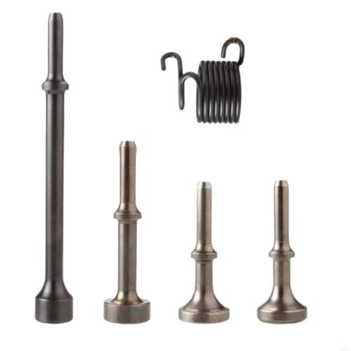 Hochleistungs-Glättungs-Lufthammer, pneumatische Bits, Werkzeuge, pneumatische Meißel mit Feder for Baureparaturaufgaben(For Style A) von AYJYZHIAG