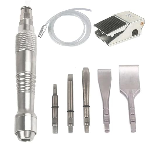 Mini-Luftmeißel, pneumatischer Hammer, Luftmeißelschaufel, Mikro-Luftflusshacker, Gasschaufel, Meißelstift, medizinischer Gipsabdruck(Set 4) von AYJYZHIAG