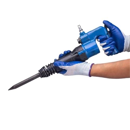 Multifunktionale pneumatische Schaufel C4 Luftschaufel C6 Pneumatischer Hammer Schaufelkopf Betonguss Sandentfernung Pneumatische Spitzhacke(C4 Blue) von AYJYZHIAG