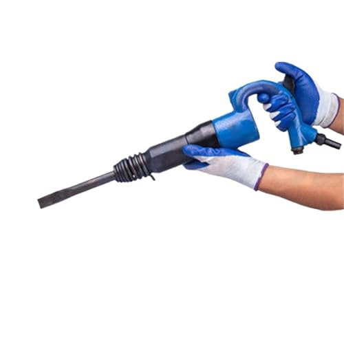Multifunktionale pneumatische Schaufel C4 Luftschaufel C6 Pneumatischer Hammer Schaufelkopf Betonguss Sandentfernung Pneumatische Spitzhacke(C6 Blue) von AYJYZHIAG