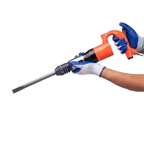 Multifunktionale pneumatische Schaufel C4 Luftschaufel C6 Pneumatischer Hammer Schaufelkopf Betonguss Sandentfernung Pneumatische Spitzhacke(C6 Orange) von AYJYZHIAG