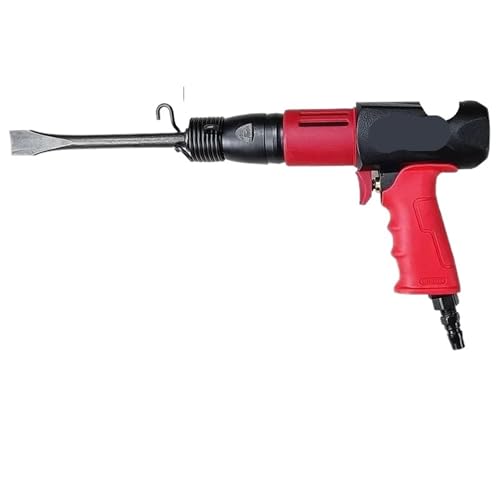 Pneumatische Schaufel-Schlagpistole, Multifunktions-Lufthammer, Vibrationshahn, Meißelpistole, Rostlöser, Schweißschlacke, Windschaufel, Messer(Red) von AYJYZHIAG