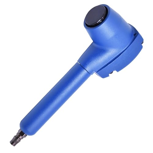 Pneumatischer Hammer mit verlängertem Griff, handgehaltener Lufthammer, 6 Spitzen in verschiedenen Härtegraden, Kit-Set for Kunststoff, Stahl, Gummistreifen(Towel holder) von AYJYZHIAG