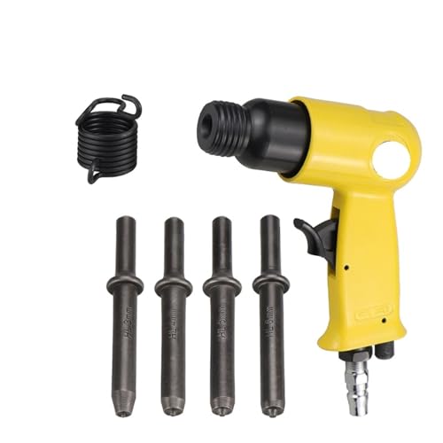 Pneumatischer Luftniethammer, professioneller handgehaltener Halbhohlnieten/Vollnieten, Rundkopfnägel, Nietgerät M3 M4 M5 M6(3 4 5 6mm hollow) von AYJYZHIAG