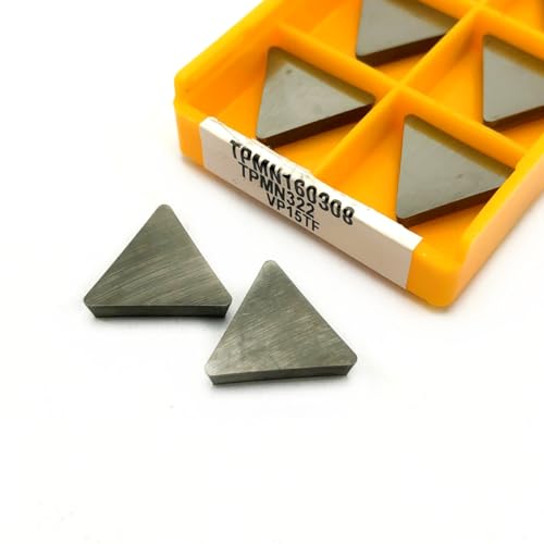 10PCS TPMN160308 TPMN220408 VP15TF UTi20T Hartmetalleinsatz Schaftfräser Interne Cutter CNC Klinge Drehwerkzeug TPMN 160308 220408(TPMN160308 VP15TF) von AYLFGSMG