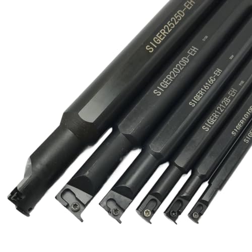 AYLFGSMG 1pc CNC Drehmaschine Kleine Loch Innere Nut Cutter Bar SIGER0808A SIGER1010B SIGER1616C SIGER2520E CNC Drehmaschine Werkzeuge(SIGER1412C-EH) von AYLFGSMG