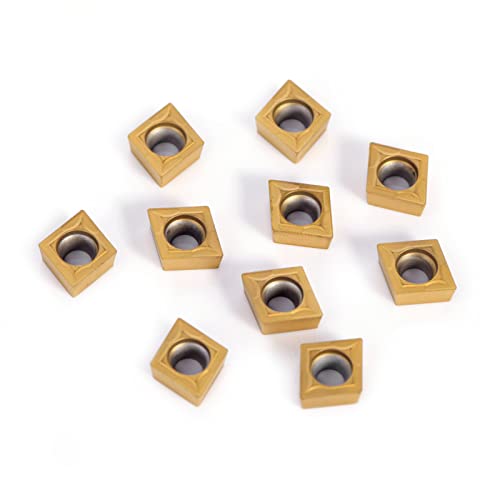 AYNEFY 10 Cnc Carbid -Spitzen -Einsätze Drehdrehwerkzeug mit Kasten Zur Verarbeitung von Stahl und Edelstahl, Veredelung der Metalloberfläche, Guter Verschleißfestigkeit, 10 -pcs -Set AYNEFY 10 Cnc Carbid -Spitzen -Einsätze Drehdrehwerkzeug mit Kasten Zur Verarbeitung von Stahl und Edelstahl, Veredelung der Metalloberfläche, Guter Verschleißfestigkeit, 10 -pcs -Set von AYNEFY