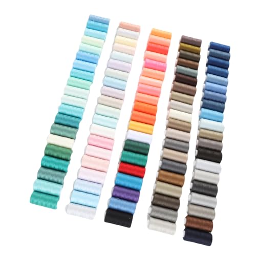 AYNEFY 100 Farben Nähgarn Set, 400 Yards Polyester Fäden mit für Stickerei Projekte Handwerk Quilten, Geeignet für das Tägliche Nähen, WEAVING und Mehr AYNEFY 100 Farben Nähgarn Set, 400 Yards Polyester Fäden mit für Stickerei Projekte Handwerk Quilten, Geeignet für das Tägliche Nähen, WEAVING und Mehr von AYNEFY