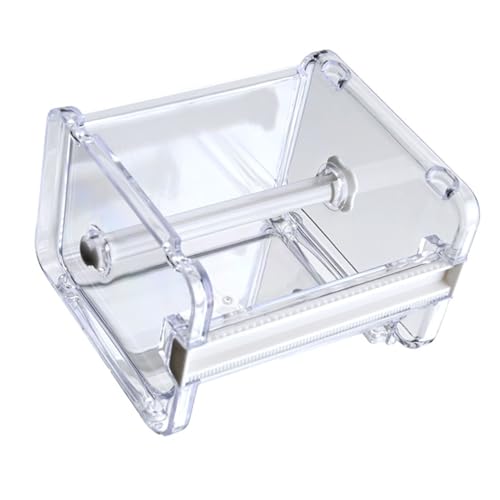 AYNEFY Desktop -Klebebandspender, Klebebandhalter Cutter Einfacher Mini -Mehrzweck -Bandhalter Organizer Desktop Büro Schreibwaren für Büro, Schule, Bastelstation von AYNEFY