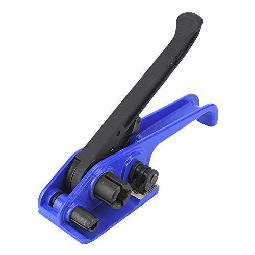 AYNEFY Umreifungsgerät Umreifungsspanner Manuelle PET/PP-Umreifung Verpackungsmaschine Spanngerät Bandspanner Ratschenspanner für Umreifungsband 16-19 mm, Blau AYNEFY Umreifungsgerät Umreifungsspanner Manuelle PET/PP-Umreifung Verpackungsmaschine Spanngerät Bandspanner Ratschenspanner für Umreifungsband 16-19 mm, Blau von AYNEFY
