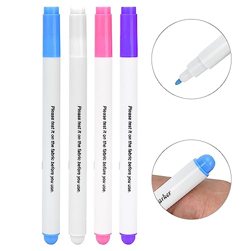 AYNEFY Wasserlöschbarer Stift, Schnell Verschwindender Tintenstoff -Stoffmarker für Textilien, Ideal für Kleidungsmeinung und Lederhandwerk mit Mehreren Farben AYNEFY Wasserlöschbarer Stift, Schnell Verschwindender Tintenstoff -Stoffmarker für Textilien, Ideal für Kleidungsmeinung und Lederhandwerk mit Mehreren Farben von AYNEFY