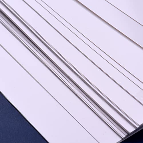 Druckbare Schrumpfblätter, Vielseitiger Gebrauch, Entfesseln Sie Ihre Kreativität, weiß und Durchscheinend mit Gefrostetem und Glänzendem -Accessoires, 25 Sheets Kit (25 Blätter) von AYNEFY