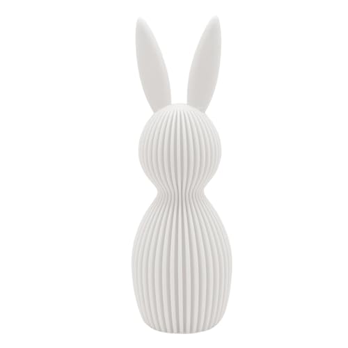 Osterhasen Dekorationen Tischdeko zu Ostern Hasendekor Büro Party Tisch Frühlings Ostern Dekoration Osterhase Osterdeko (White, One Size) von AYOrpeg