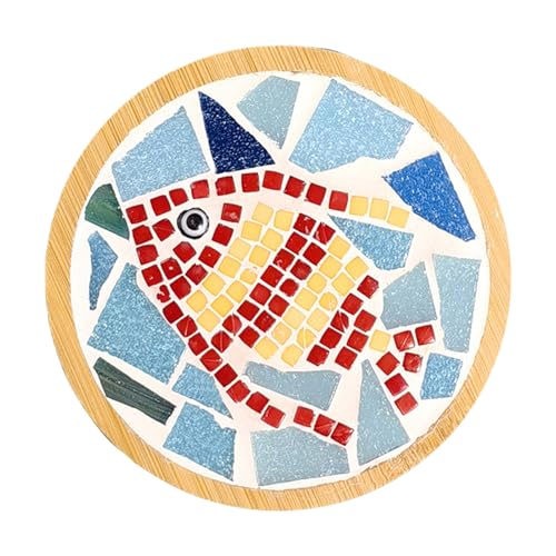 AYPOHU Tessellations Untersetzer Set Selbstmontage Fliesen Bastelarbeiten Bunte Fliesen Kunsthandwerk Für Kinder Festival Geschenk AYPOHU Tessellations Untersetzer Set Selbstmontage Fliesen Bastelarbeiten Bunte Fliesen Kunsthandwerk Für Kinder Festival Geschenk von AYPOHU