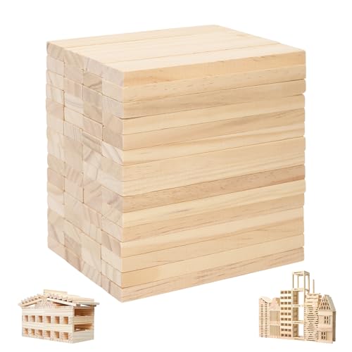 AYSYR 60 Stück Holzklötzchen zum Basteln,Easy Sticks 110 × 22 × 8mm,Klötzchen zum Basteln für DIY Projekte und Deko,Bastelklötzchen Gratfrei,Bastelholz für Gesellschaftsspiele Verwendet Werden AYSYR 60 Stück Holzklötzchen zum Basteln,Easy Sticks 110 × 22 × 8mm,Klötzchen zum Basteln für DIY Projekte und Deko,Bastelklötzchen Gratfrei,Bastelholz für Gesellschaftsspiele Verwendet Werden von AYSYR