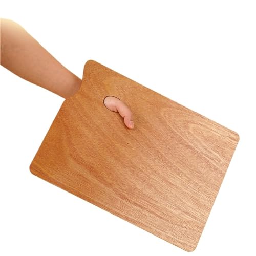 AYWTIUN 1 Pcs Wooden Palette,Oval and Square Solid Wood Panels,Suitable for Oil Painting,Gouache,Acrylic and Other Pigments für die malerei(Square 30x40cm) von AYWTIUN