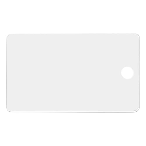 AYWTIUN Painting Palette Transparent Non-Stick Clear Acrylic Oil Paint Pigment Mixing Tray with Thumb Hole Studio für die malerei(M Square) von AYWTIUN