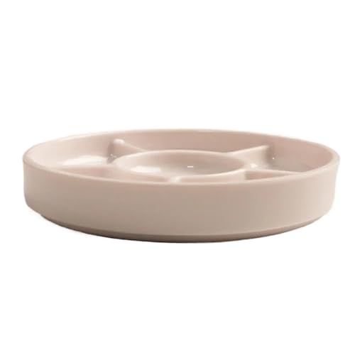 AYWTIUN Porcelain Round Palette with Lid Acrylic Watercolor Painting Multifunctional White Paint Tray für die malerei(Palette Without Lid) von AYWTIUN