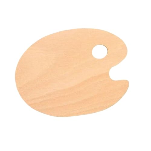 AYWTIUN Wooden Palette Paint Tray Painting Pigment Pallet Gouache Drawing Supplies Paint Palette für die malerei AYWTIUN Wooden Palette Paint Tray Painting Pigment Pallet Gouache Drawing Supplies Paint Palette für die malerei von AYWTIUN