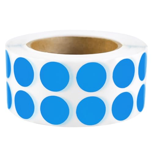 2000pcs 1 Roll Blue Dot-Aufkleber 0, 5 runde Mehrzweck-selbstklebende DOT-Aufkleber für Umschlag, Kunsthandwerk, Schulprojekte 1 Zoll 2000pcs 1 Roll Blue Dot-Aufkleber 0, 5 runde Mehrzweck-selbstklebende DOT-Aufkleber für Umschlag, Kunsthandwerk, Schulprojekte 1 Zoll von AZIDWERYQ