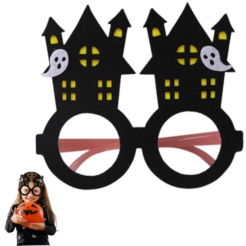 AZIDWERYQ Halloween -Sonnenbrille, fluoreszierende Geisterspukhausbrillen Frames mit leuchtendem Bein, Halloween -Party -Gefälligkeiten für Cosplay und Foto -Requisiten, schwarze Requisiten AZIDWERYQ Halloween -Sonnenbrille, fluoreszierende Geisterspukhausbrillen Frames mit leuchtendem Bein, Halloween -Party -Gefälligkeiten für Cosplay und Foto -Requisiten, schwarze Requisiten von AZIDWERYQ
