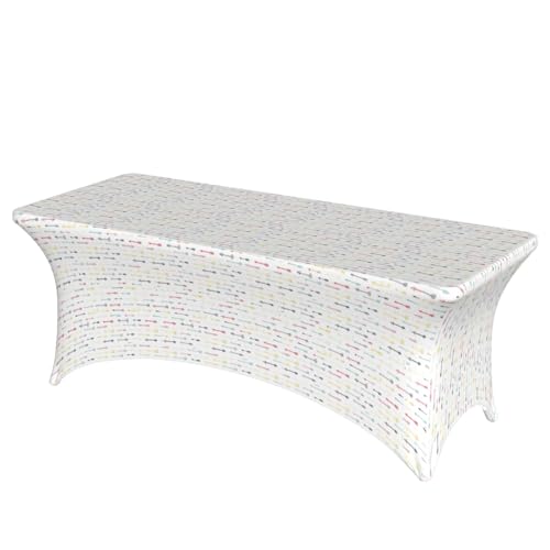 AZXMGOP Bunte, handgezeichnete Kunst mit Pfeil-Druck im Boho-Stil, stilvoll, rechteckig, elastisch, passend für große rechteckige oder ovale Tische AZXMGOP Bunte, handgezeichnete Kunst mit Pfeil-Druck im Boho-Stil, stilvoll, rechteckig, elastisch, passend für große rechteckige oder ovale Tische von AZXMGOP