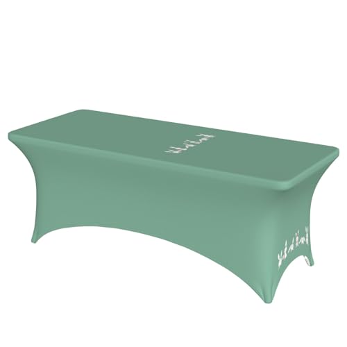 AZXMGOP Stilvolle rechteckige elastische Tischdecke mit Osterhasen-Druck, passend für große rechteckige oder ovale Tische AZXMGOP Stilvolle rechteckige elastische Tischdecke mit Osterhasen-Druck, passend für große rechteckige oder ovale Tische von AZXMGOP