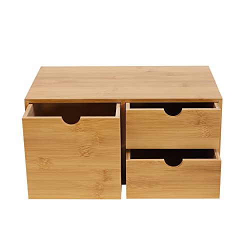 Desk Organizer Schubladen Büro Schreibtisch Bambus Box Lagerung,Kann für Aufbewahren Briefmarken,Haftnotizen,Büroklammern,Scheren,Rechnungen,Stiften, Visitenkarten,Notizblöcken,33*19*16cm Desk Organizer Schubladen Büro Schreibtisch Bambus Box Lagerung,Kann für Aufbewahren Briefmarken,Haftnotizen,Büroklammern,Scheren,Rechnungen,Stiften, Visitenkarten,Notizblöcken,33*19*16cm von Aangeebone