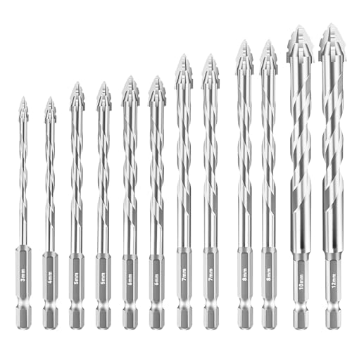 Aartner Bohrer (Silber, 3+4+2x 5+2x 6+ 2 x 7+2 x 8 +10+12 (mm)) von Aartner
