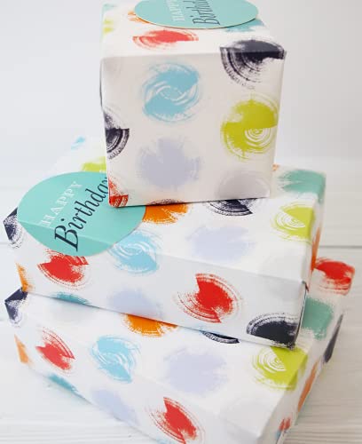Abacus Cards 12371A Geschenkpapier mit 2 Bögen und 2 Etiketten, ohne Kunststoff, mehrfarbig Abacus Cards 12371A Geschenkpapier mit 2 Bögen und 2 Etiketten, ohne Kunststoff, mehrfarbig von Abacus Cards