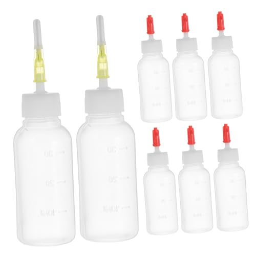 10 Stück Präzisions Leimflasche mit Feiner Spitze Quetschflasche für Bastelarbeiten Nadelapplikatorflasche für Acrylfarbe Diy Projekte 10 Stück Präzisions Leimflasche mit Feiner Spitze Quetschflasche für Bastelarbeiten Nadelapplikatorflasche für Acrylfarbe Diy Projekte von Abaodam