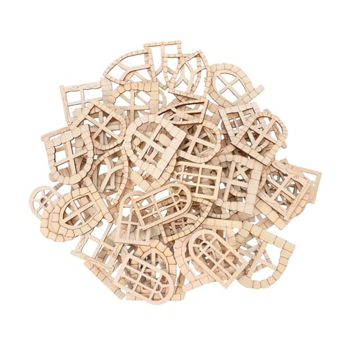 100 Stück Feen -tür -gartentür Weihnachten Fensterdekorationen Miniaturtür Feentür Aus Holz Für Den Garten Fee Tür Handwerk Miniatur-puppenhausfenster Beige Hölzern 100 Stück Feen -tür -gartentür Weihnachten Fensterdekorationen Miniaturtür Feentür Aus Holz Für Den Garten Fee Tür Handwerk Miniatur-puppenhausfenster Beige Hölzern von Abaodam