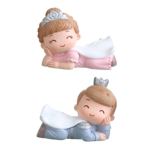 2 Stück Mini Figuren Cake Toppers aus Resin Dekoration für Geburtstagskuchen und Auto Innenraum Niedliches Backzubehör 2 Stück Mini Figuren Cake Toppers aus Resin Dekoration für Geburtstagskuchen und Auto Innenraum Niedliches Backzubehör von Abaodam