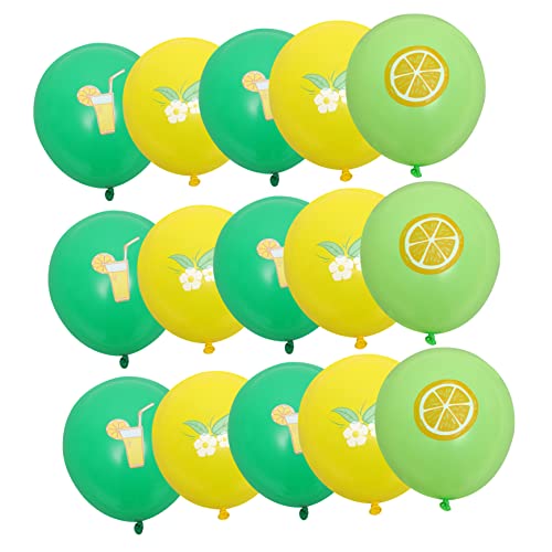 24 Stück Hawaii Party Deko Tropische Luftballons im Zitronen Design Zitronenballons für Sommer Strandfeiern Geburtstagsdeko Fotohintergrund und Mehr 24 Stück Hawaii Party Deko Tropische Luftballons im Zitronen Design Zitronenballons für Sommer Strandfeiern Geburtstagsdeko Fotohintergrund und Mehr von Abaodam