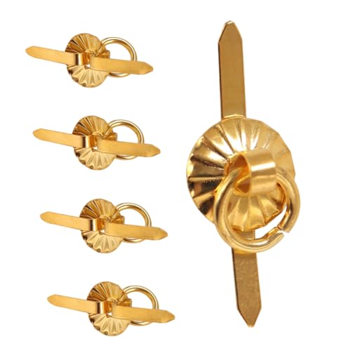 5 Stück Miniature Cabinet Handle für Puppenhaus Kleine Möbelgriffe Dekorative Ziehtknöpfe für Türen für DIY Miniaturmöbel Einfache Installation und Komfortabler Griff 5 Stück Miniature Cabinet Handle für Puppenhaus Kleine Möbelgriffe Dekorative Ziehtknöpfe für Türen für DIY Miniaturmöbel Einfache Installation und Komfortabler Griff von Abaodam