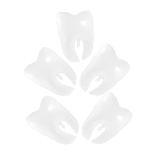 5Stücke Zahnförmige Ballons für Babyparty Hochwertige Aluminiumfolie Langlebig Dekoration für Geburtstagsfeiern Besondere Anlässe von Abaodam