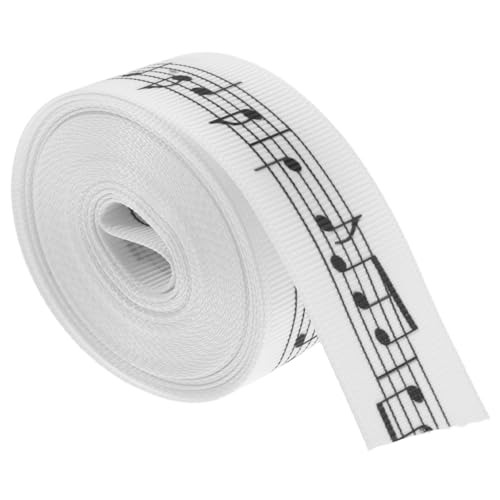 Abaodam 1 Rolle Diy -handwerksband Geschenkband Zum Verpacken Band Für Bögen Diy-bastelbänder Bänder Für Handwerk Partyverpackungsband Wickelband Heimgeschenkband Packband Weiß Polyester von Abaodam